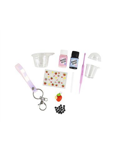 Do it yourself porte-clés bubble tea - tiger tribe