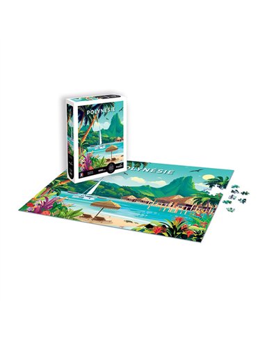 PUZZLE 1000 pièces - Polynésie française - sentosphère