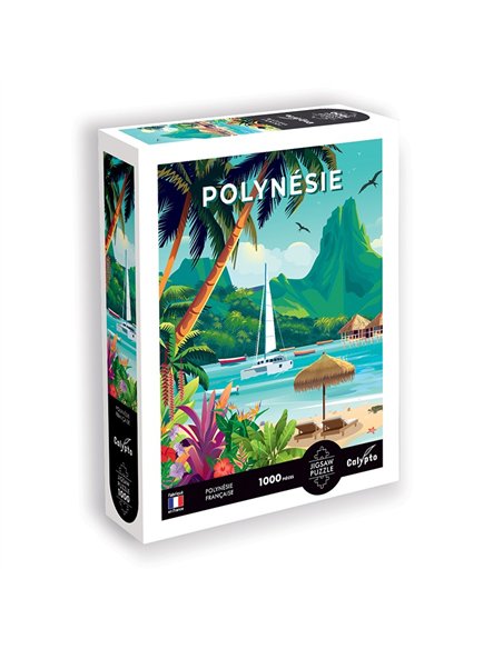 PUZZLE 1000 pièces - Polynésie française - sentosphère