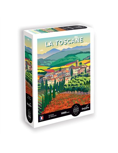 PUZZLE 1000 pièces - Paysage de Toscane - sentosphère