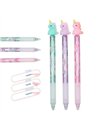 Ylvi Stylo gel effaçable avec licorne
