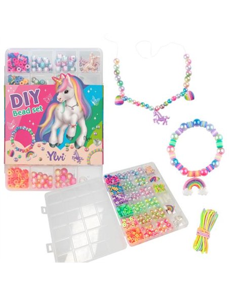 Ylvi Set de perles arc-en-ciel DIY
