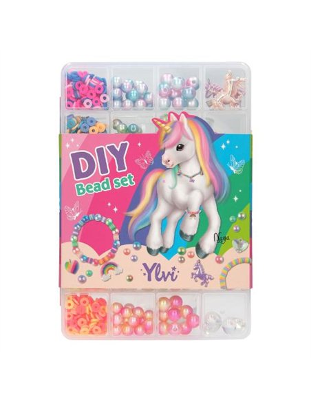 Ylvi Set de perles arc-en-ciel DIY