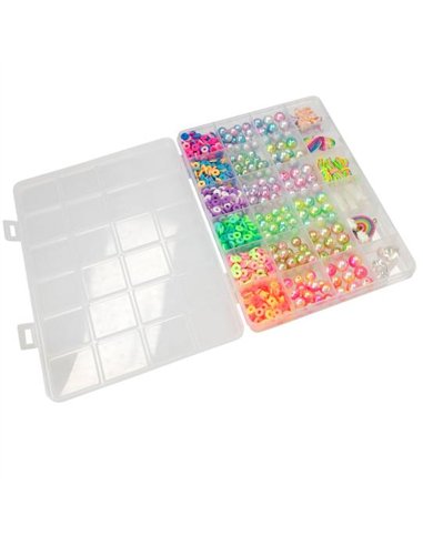Ylvi Set de perles arc-en-ciel DIY