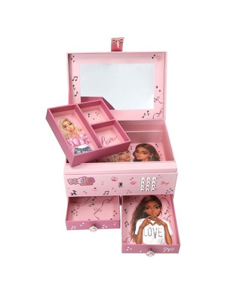 TOPModel Grande boîte à bijoux avec code et son MY BFF
