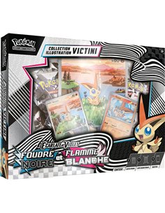 Pokémon EV10.5 : Coffret IR 4 boosters Foudre Noire&Flamme Blanche