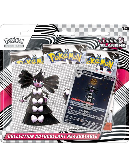 Pokémon EV10.5  - Tri-Pack 3 Boosters EV10.5 Flamme Blanche : Sidérella