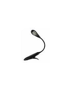 Lampe de lecture LED noire rechargeable - itotal