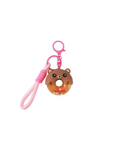 Porte-clés donut ours - itotal