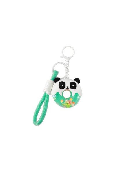 Porte-clés donut panda - itotal