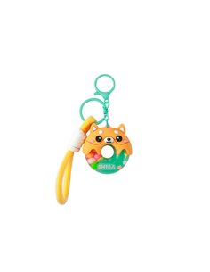 Porte-clés donut chien shiba - itotal