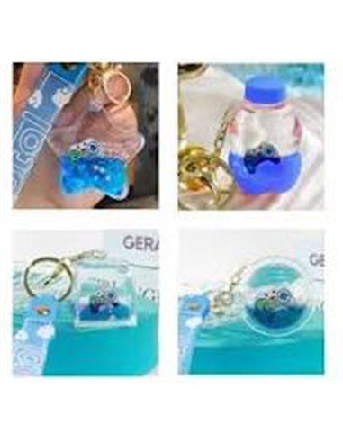Porte-clés liquid LET'S PLAY - itotal