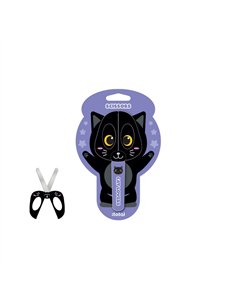 Ciseaux chat noir - itotal