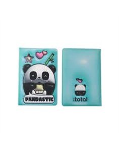 Carnet de notes 3D panda - itotal
