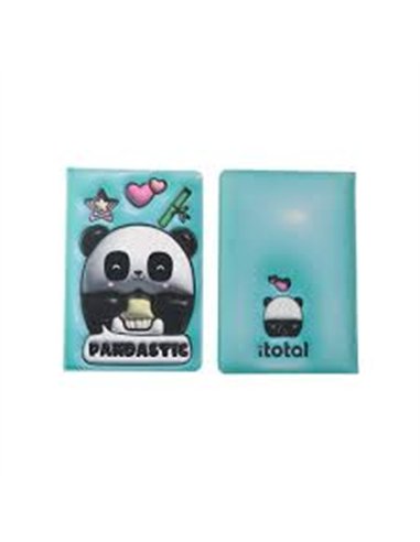 Carnet de notes 3D panda - itotal