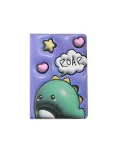 Carnet de notes 3D dinosaure - itotal