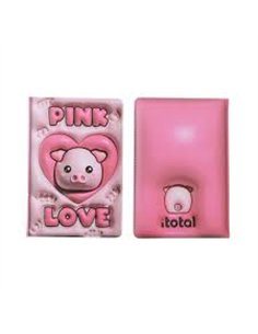 Carnet de notes 3D cochon - itotal