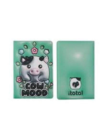 Carnet de notes 3D vache - itotal
