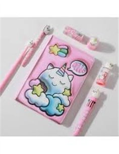 Carnet de notes 3D licorne - itotal 2