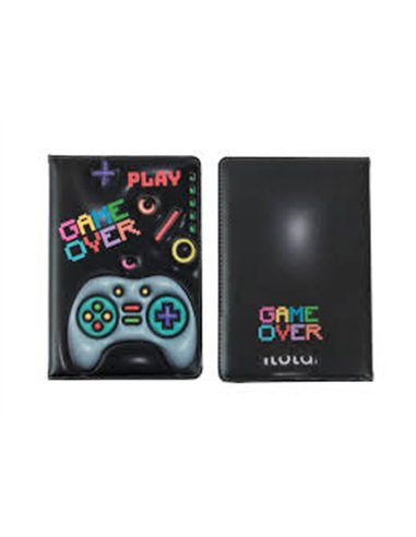 Carnet de notes 3D game over jeux vidéo - itotal