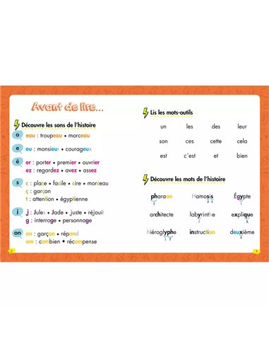 Les héros du ce1 - Niveau 1 - Le mystère des pyramides