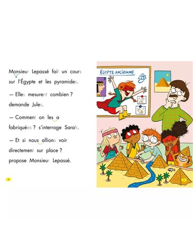 Les héros du ce1 - Niveau 1 - Le mystère des pyramides