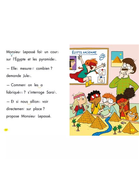 Les héros du ce1 - Niveau 1 - Le mystère des pyramides