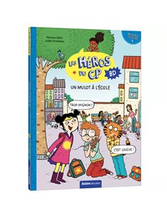 Les héros du cp en bd - Niveau 1 - Un mulot à l'école