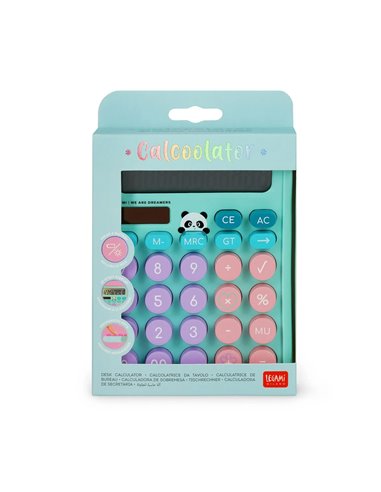 Calculatrice de Bureau - Calcoolator panda - legami