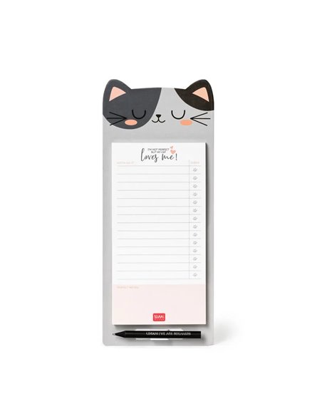 Blocs-Notes Magnétique 60 feuilles - Don’t Forget meow kitty - legami