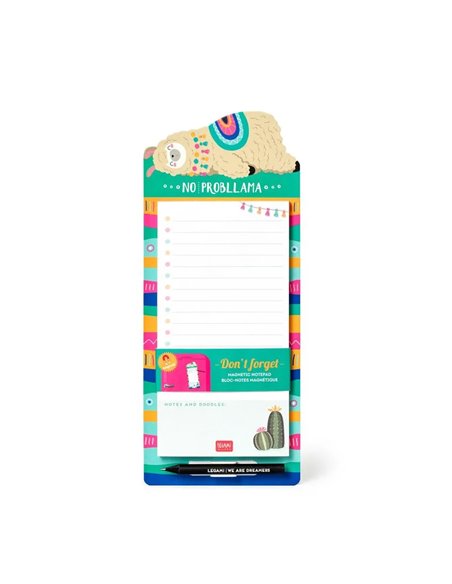 Blocs-Notes Magnétique 60 feuilles - Don’t Forget lama - legami