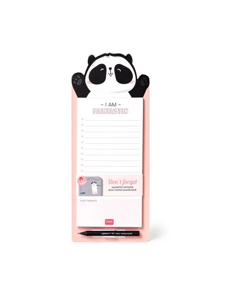 Blocs-Notes Magnétique 60 feuilles - Don’t Forget panda - legami