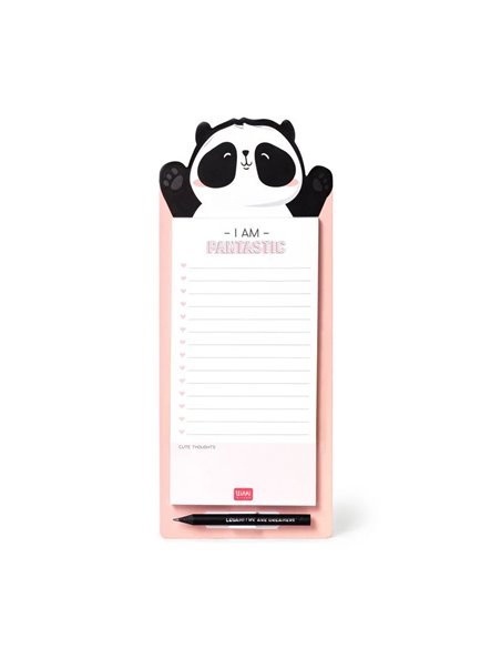 Blocs-Notes Magnétique 60 feuilles - Don’t Forget panda - legami