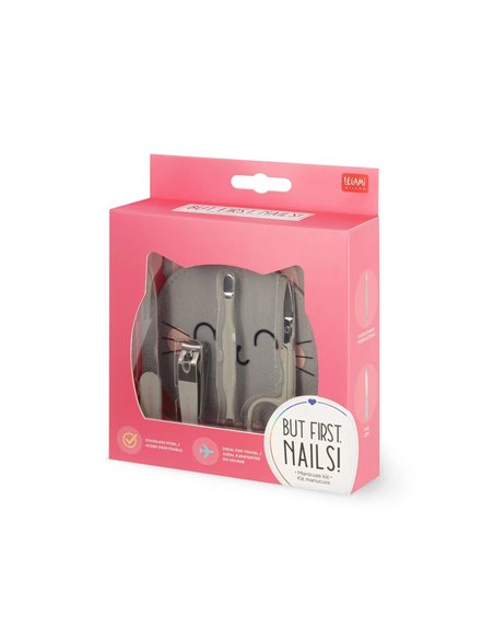 Kit Manucure - But First, Nails! meow kitty - legami