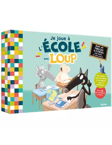 Je joue à l'école avec loup - Auzou