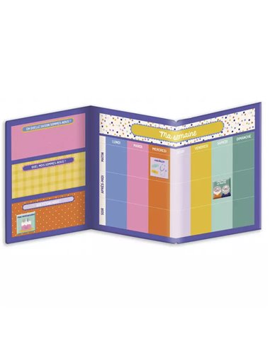 Mon aventure aimantée - Mon calendrier de la semaine - auzou