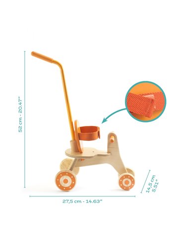 CHEVAL A BASCULE - Tricycle - pomea djeco