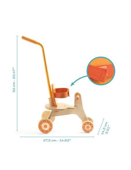 CHEVAL A BASCULE - Tricycle - pomea djeco