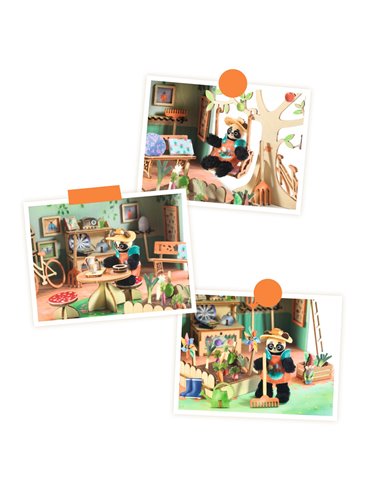 MINI MAISON DIY - Mi House - Olive - djeco