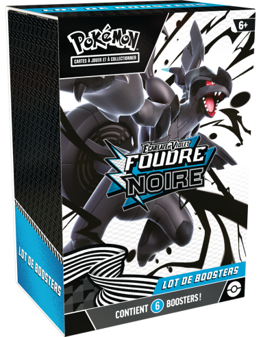 Pokémon EV10.5 : Bundle - 6 boosters Foudre Noire