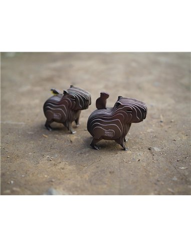 Eugy 3D Modèle: ANIMAL SAUVAGE / CAPYBARA