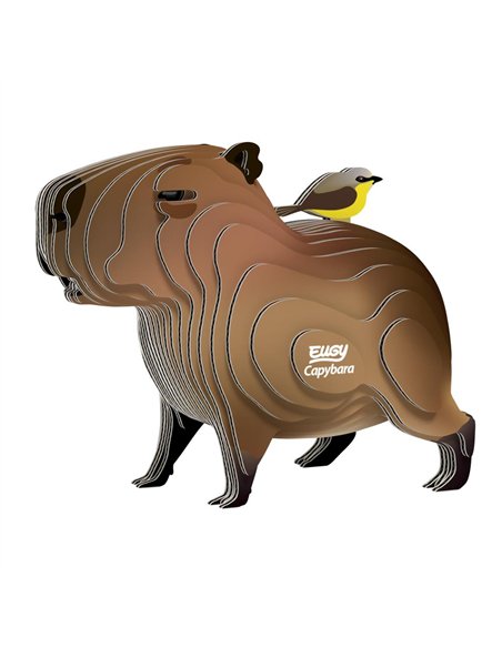 Eugy 3D Modèle: ANIMAL SAUVAGE / CAPYBARA