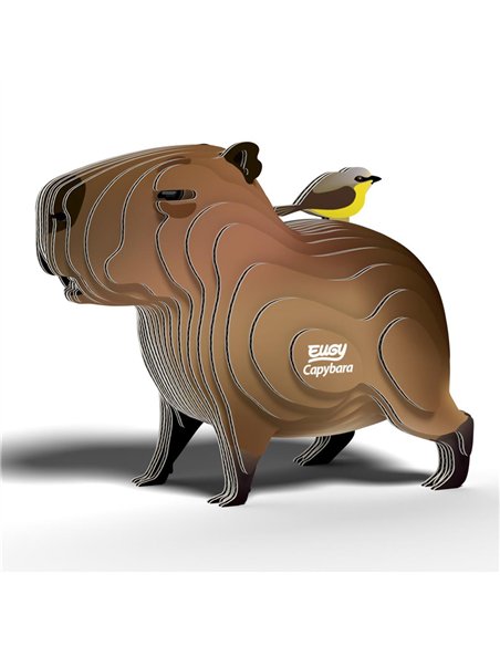Eugy 3D Modèle: ANIMAL SAUVAGE / CAPYBARA