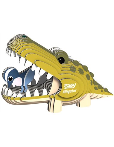 Eugy 3D Modèle: ANIMAL SAUVAGE / ALLIGATEUR