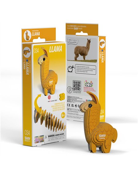Eugy 3D Modèle: ANIMAL SAUVAGE / LAMA