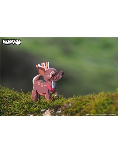 Eugy 3D Modèle: NOËL - RENNE DE NOEL