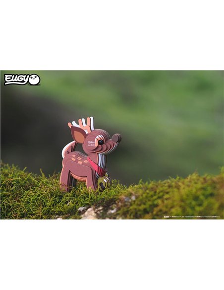 Eugy 3D Modèle: NOËL - RENNE DE NOEL