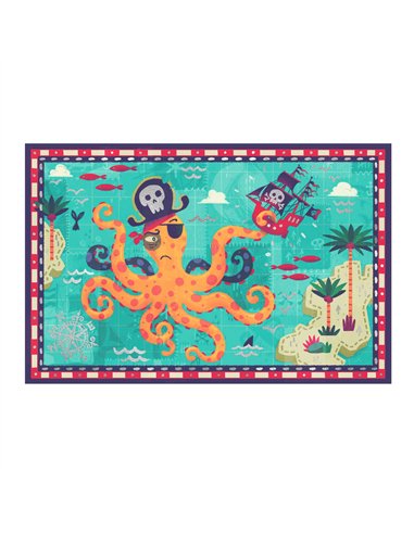 CARTES D’INVITATION - Boîte de correspondance Tous à bord ! pirates - djeco