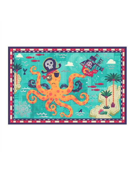 CARTES D’INVITATION - Boîte de correspondance Tous à bord ! pirates - djeco