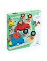 PUZZLE RELIEF - Puzz & roll Color - djeco